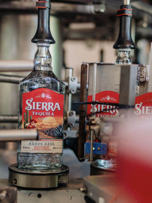 Sierra Tequila Bottles