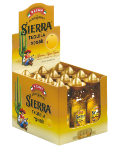 Sierra Tequila Reposado '38% vol' (12 x 40ml)