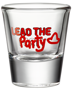 Sierra Tequila - Shot Glass 'LEAD THE PARTY 2cl'