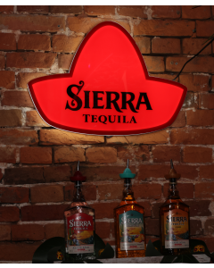 Sierra Tequila - Illuminated Display 'Sombrero'