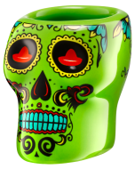 Sierra Tequila - Shotglas 'Skull 2cl' - Grün